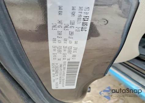 2019 Dodge Grand Caravan Sxt from USA, damaged, VIN 2C4RDGCG3KR646932